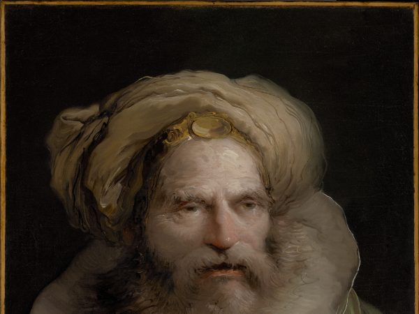 A Bearded Man Wearing a Turban