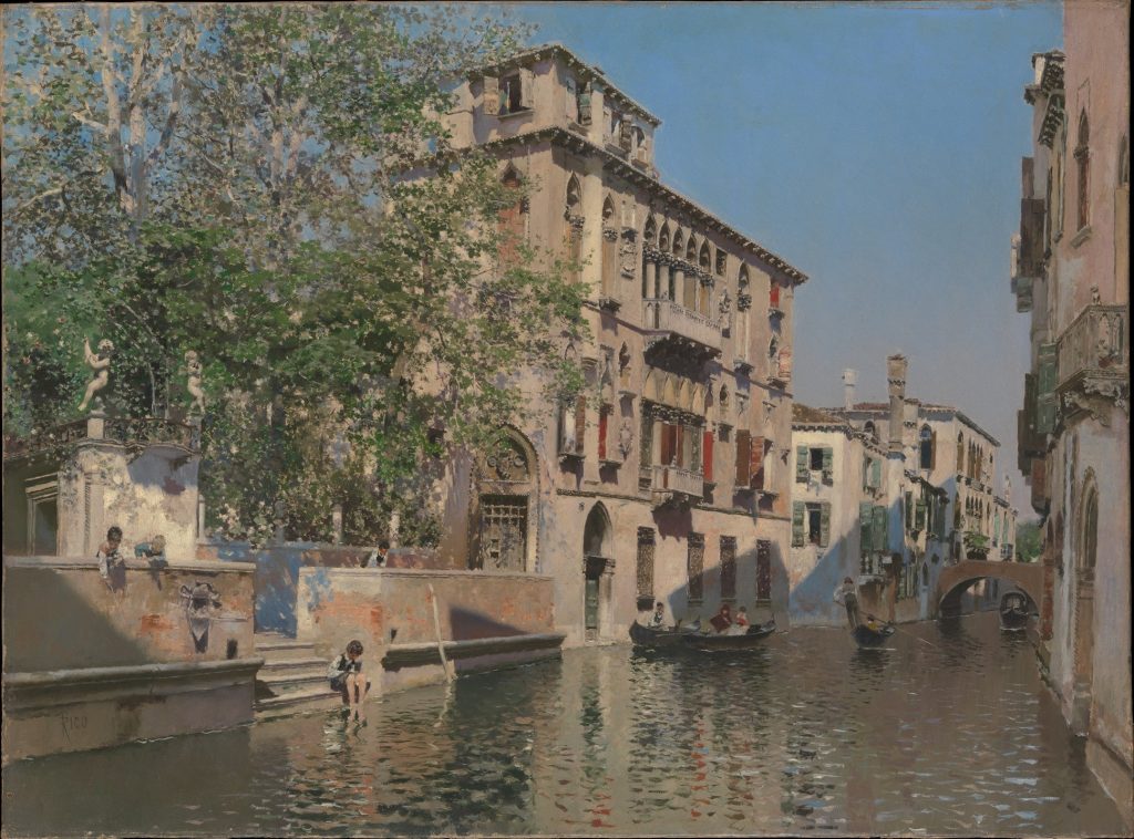 A Canal in Venice