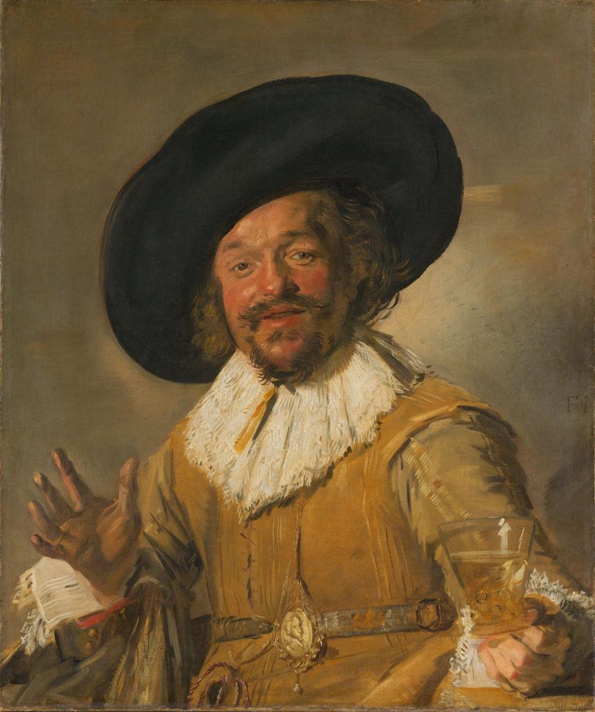 A Civic Guardsman Holding a Berkemeier, known as 'The Merry Drinker'