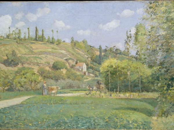 A Cowherd at Valhermeil, Auvers-sur-Oise