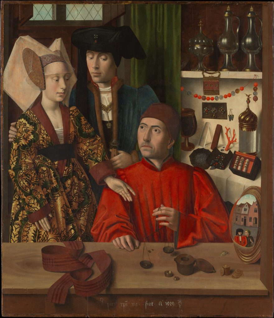 A Goldsmith in His Shop