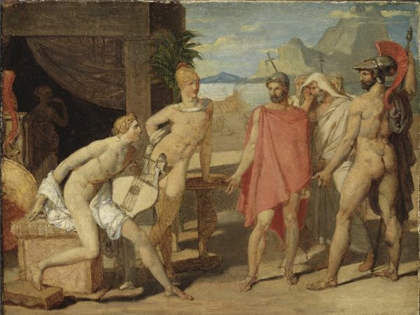 Achilles Receiving in his Tent the Envoys of Agamemnon