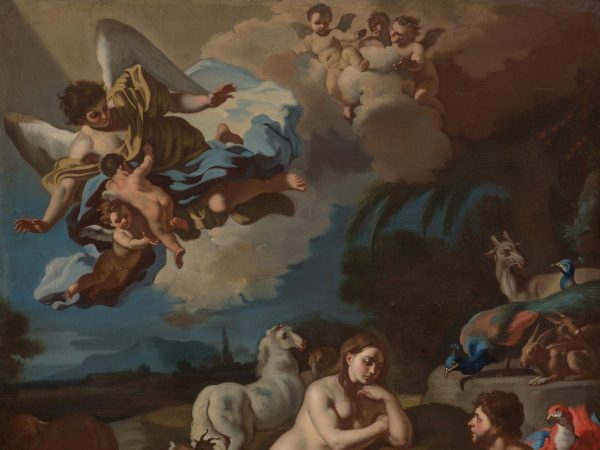 Adam and Eve in Paradise
