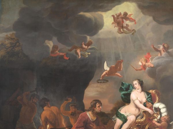Aeneas Receiving a New Set of Armour from Venus