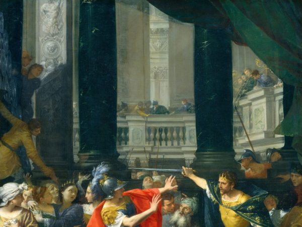 Alexander the Great Threatened by His Father