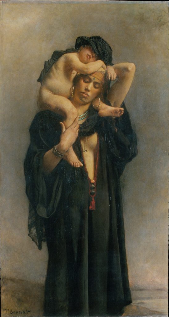 An Egyptian Peasant Woman and Her Child