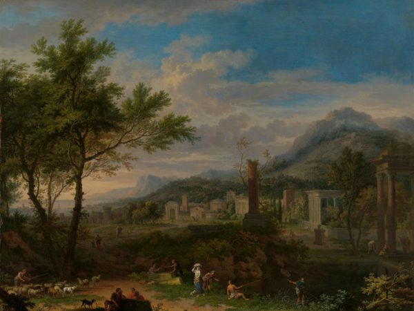 arcadian-landscape-with-fishermen