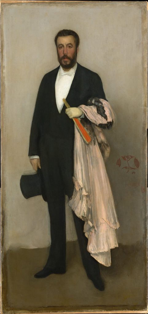 Arrangement in Flesh Colour and Black: Portrait of Theodore Duret