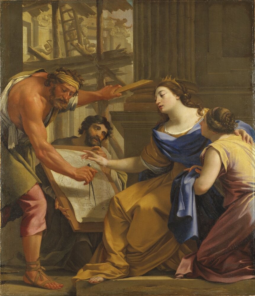 Artemisia Building the Mausolaeum