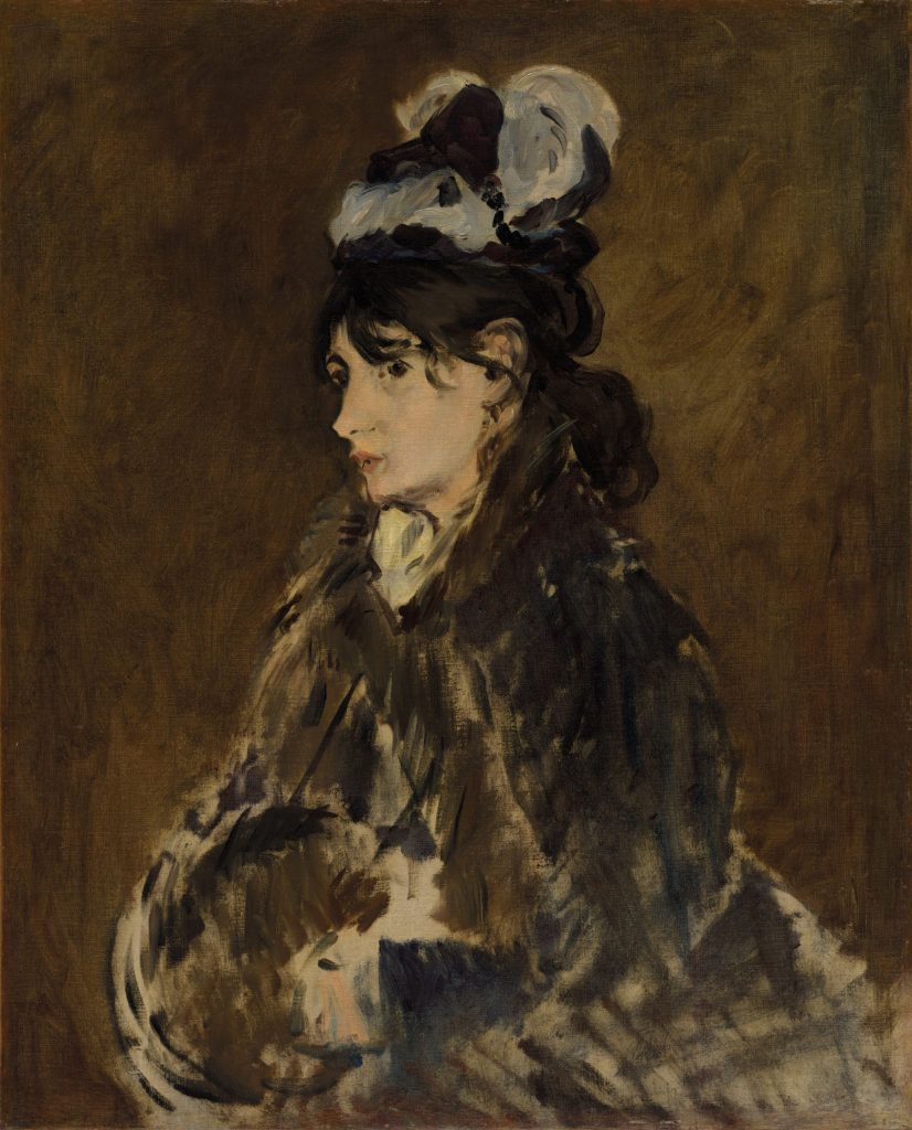 Berthe Morisot with a Muff