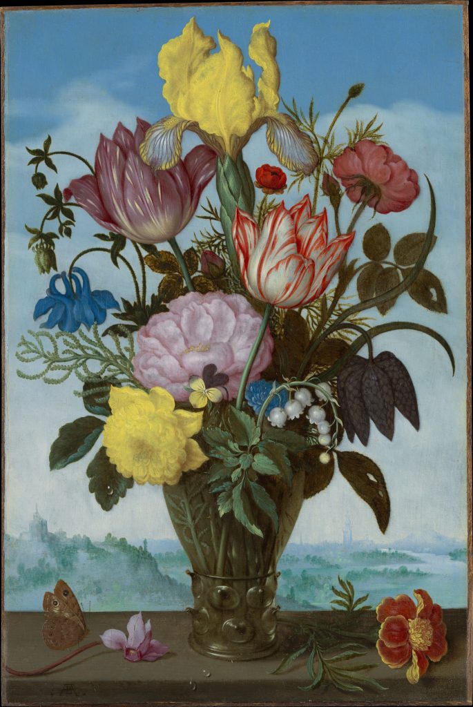 Bouquet of Flowers in a Roemer