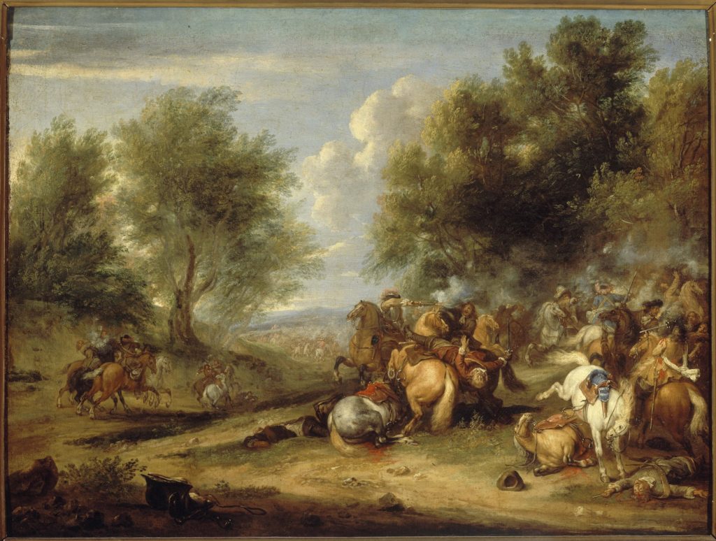 Choc de cavalerie ou Combat de cavalerie