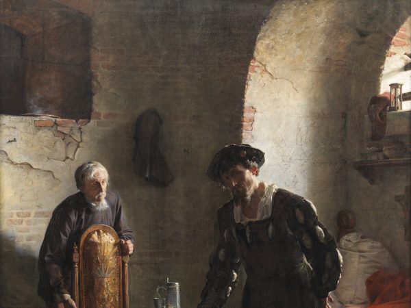 Christian II i fængslet på Sønderborg Slot