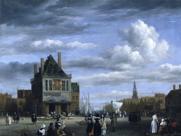 Der Damplatz zu Amsterdam