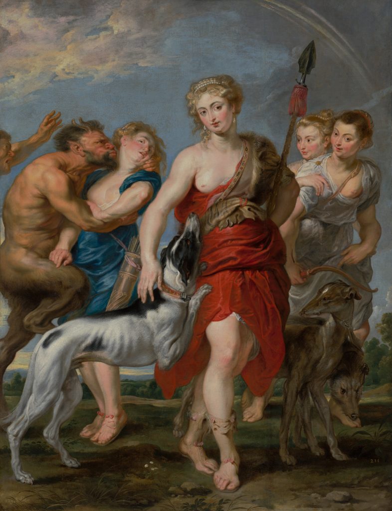 Diana and Her Nymphs on the Hunt