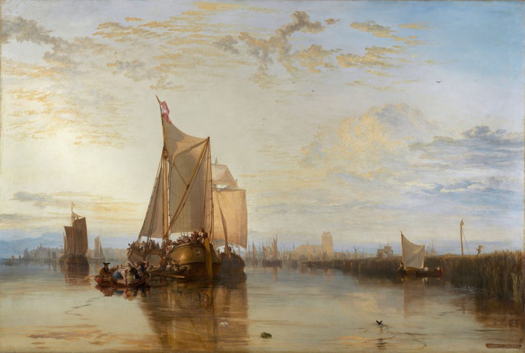 Dort, or Dordrecht: The Dort Packet-Boat from Rotterdam Becalmed