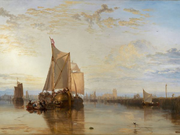 Dort, or Dordrecht: The Dort Packet-Boat from Rotterdam Becalmed