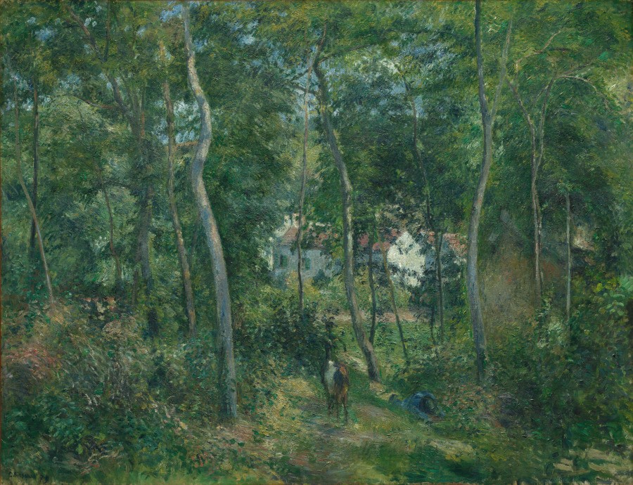 Edge of the Woods Near L'Hermitage, Pontoise