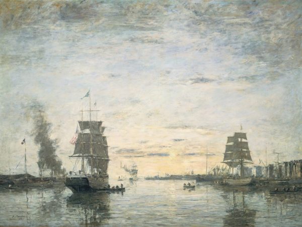 Entrance to the Harbor, Le Havre