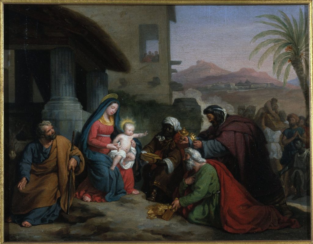 Esquisse pour l'église Notre-Dame-de-Lorette : L'Adoration des mages