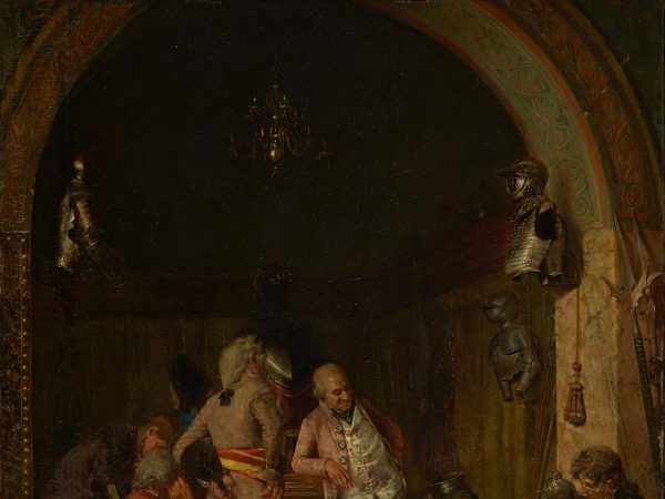 Examining Antique Arms