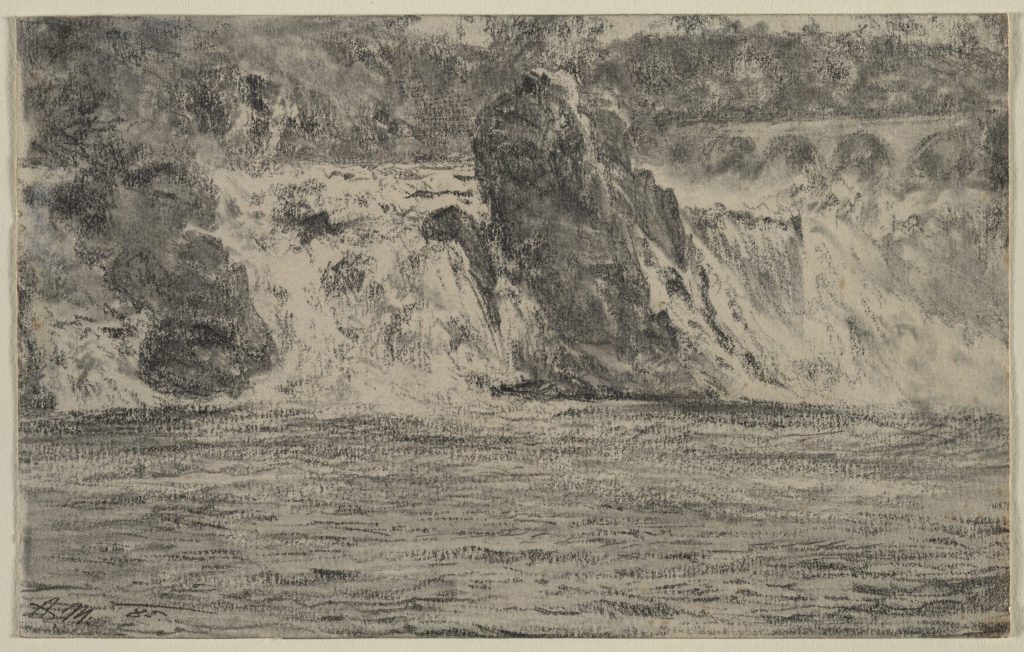 Falls of the Rhine at Schaffhausen