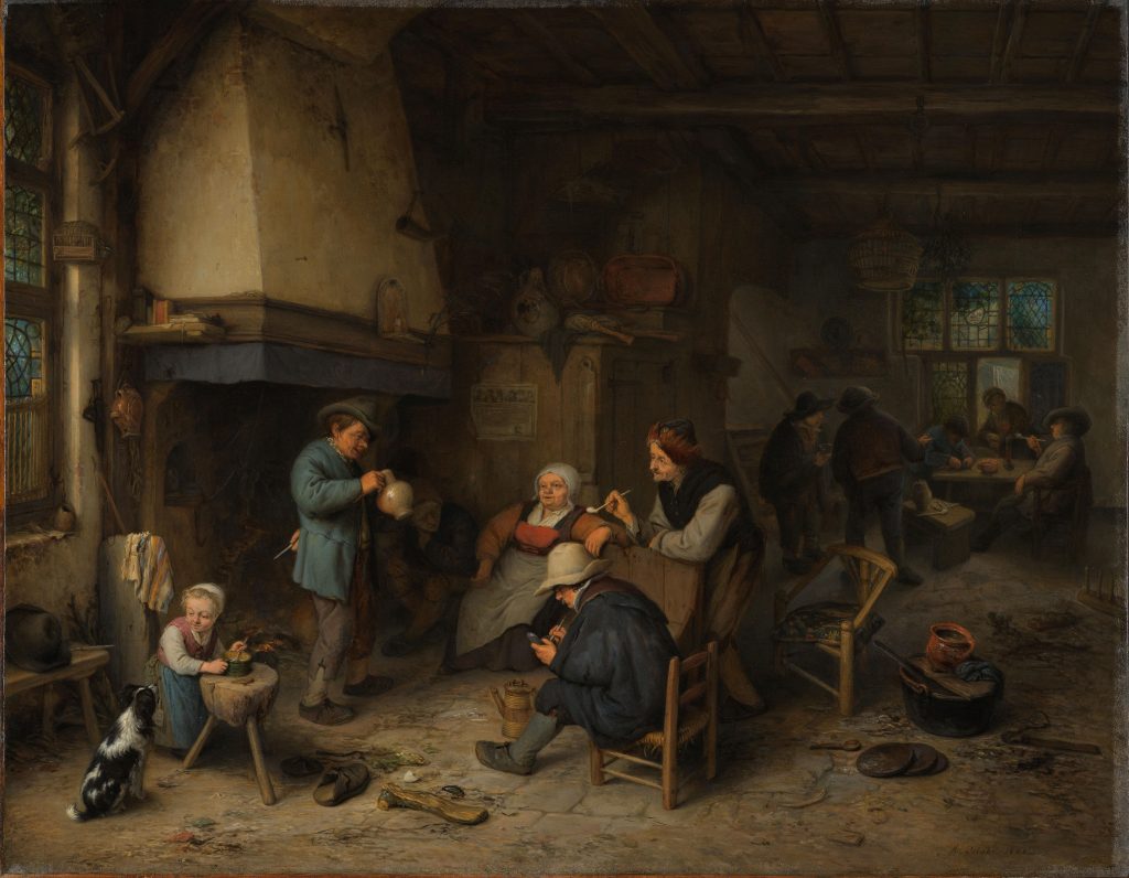 Farmers in an Interior
