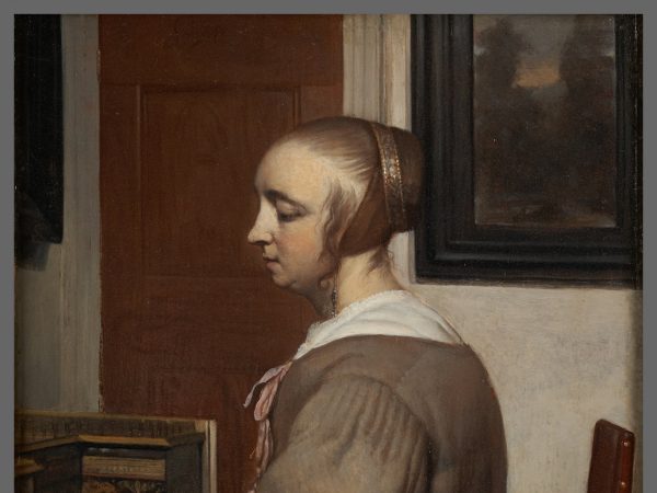Femme au virginal