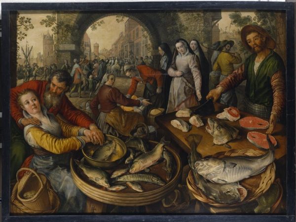 Fish Market with Ecce Homo