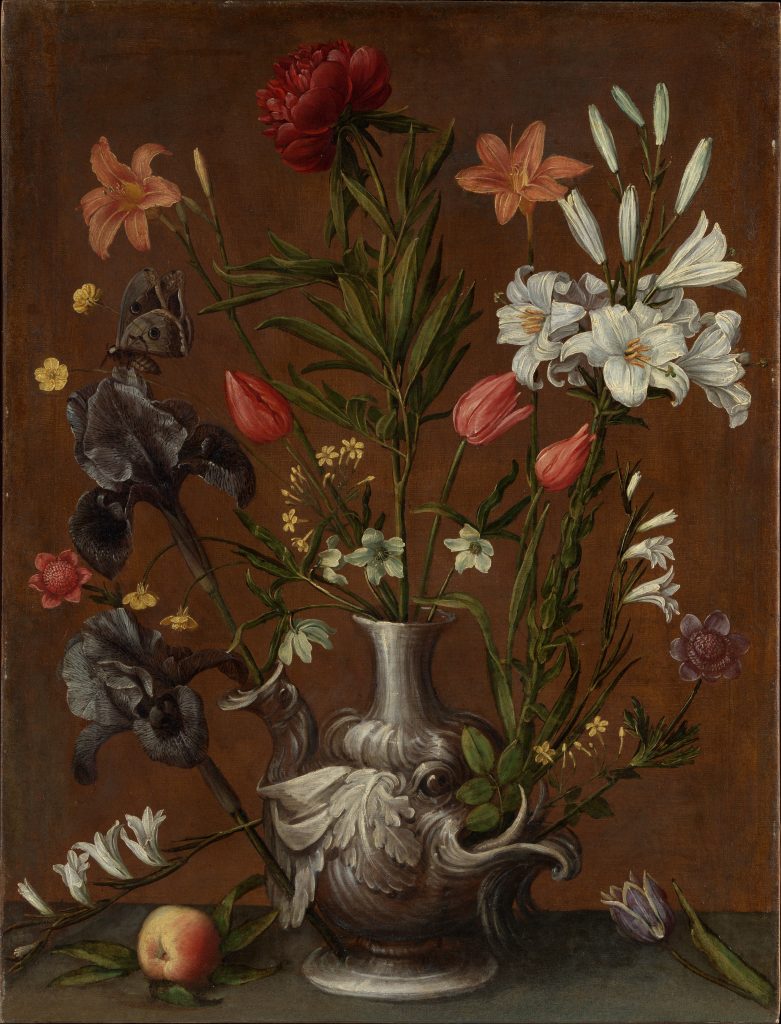 Flowers in a Grotesque Vase