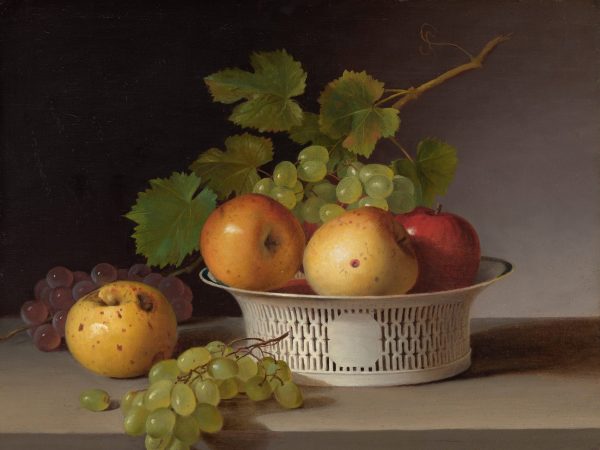 Fruit Still Life with Chinese Export Basket