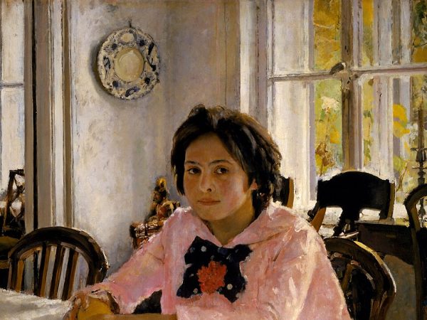 Girl with Peaches