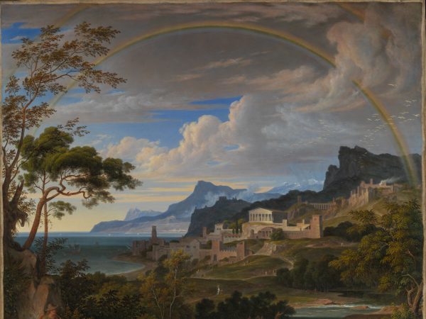 Heroic Landscape with Rainbow