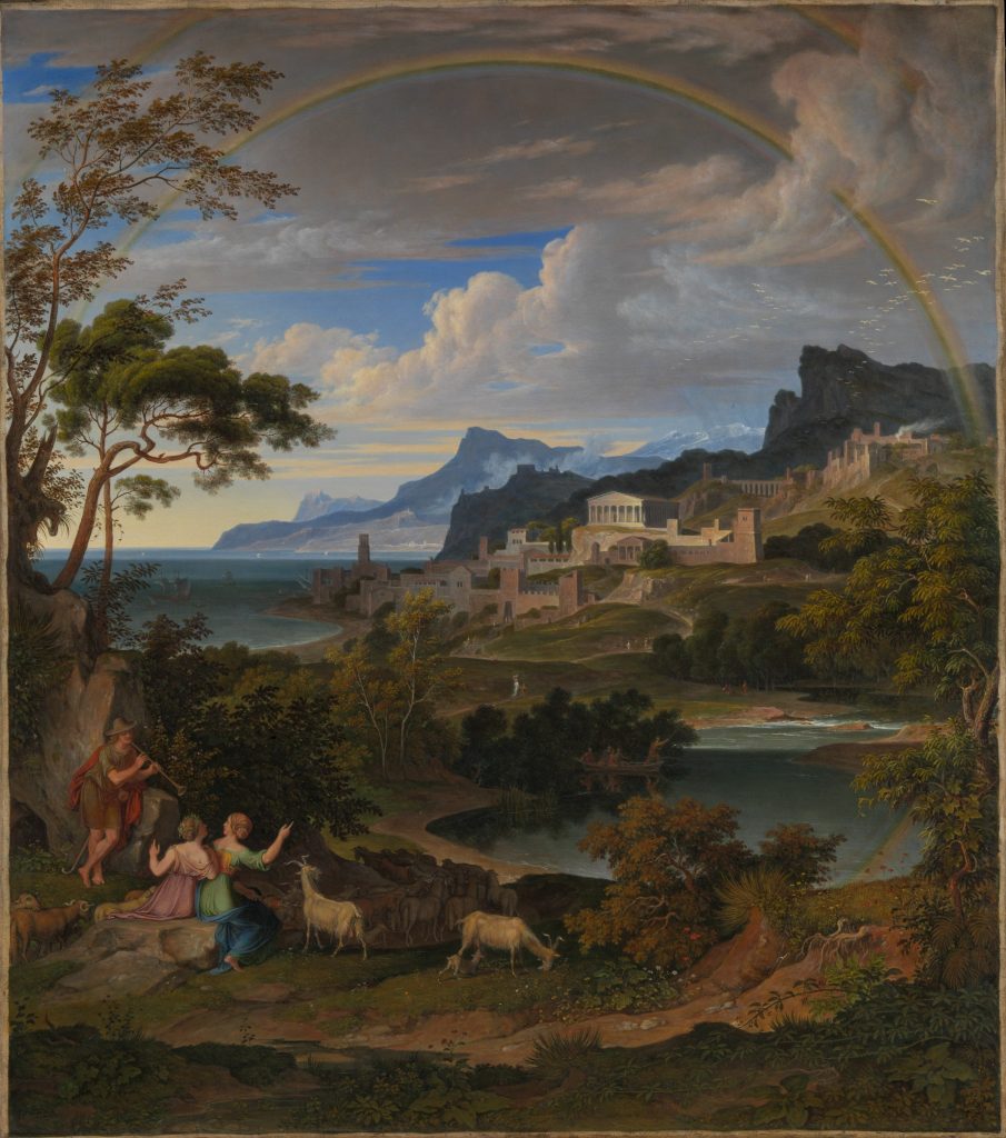 Heroic Landscape with Rainbow