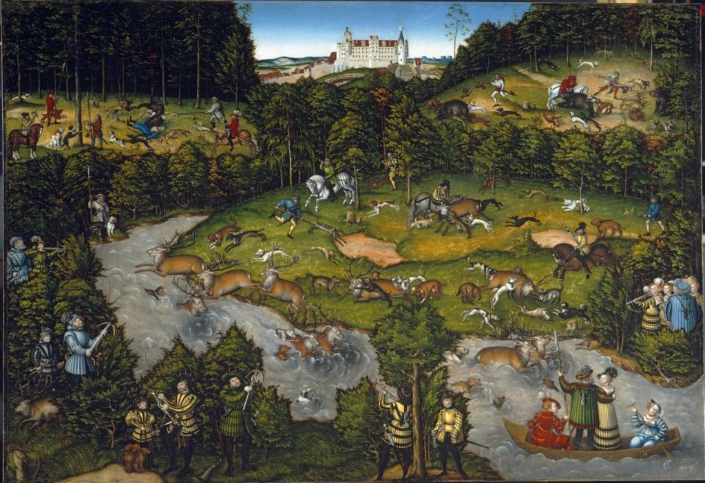 hunting-near-hartenfels-castle