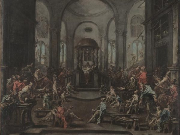 Interior of a Synagogue