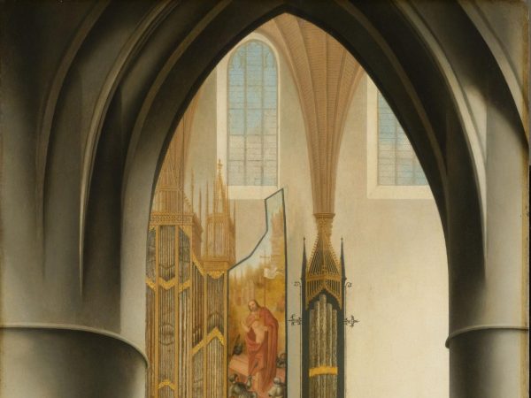 Interior of the Church of St Bavo in Haarlem