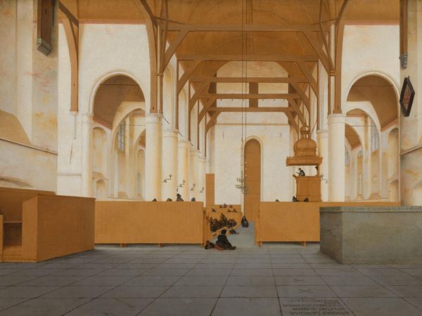 Interior of the Sint-Odulphuskerk in Assendelft