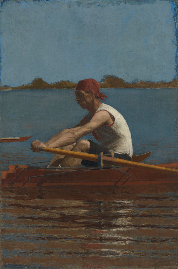 John Biglin in a Single Scull