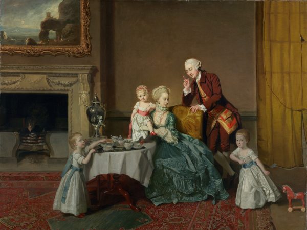 John, Fourteenth Lord Willoughby de Broke, and His Family