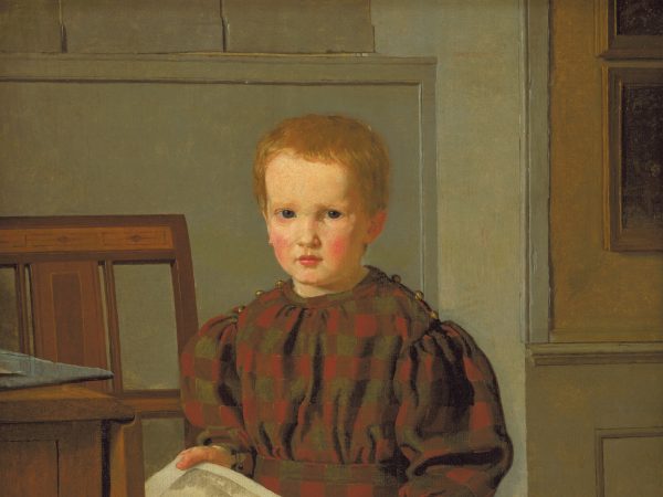 Julius Eckersberg som dreng i Eckersbergs atelier på Charlottenborg