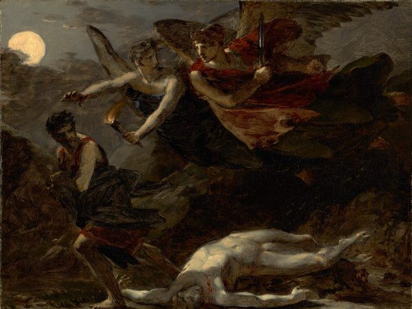 Justice and Divine Vengeance Pursuing Crime