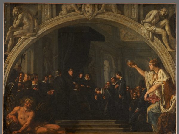 L'hommage du Sénat florentin au grand duc Ferdinand II