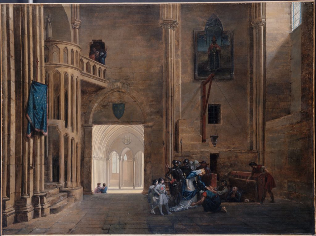 La Reine Blanche de Castille délivrant les prisonniers