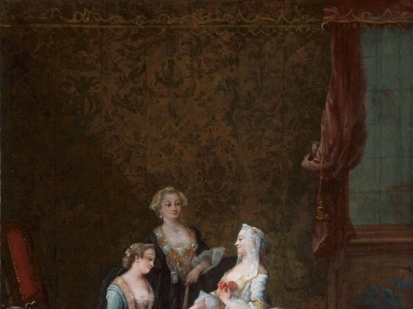 Lady at Her Toilette