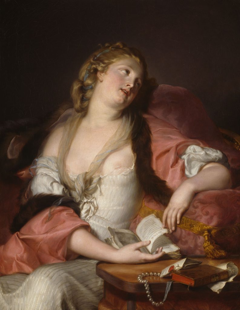 Lady Reading the Letters of Heloise and Abelard