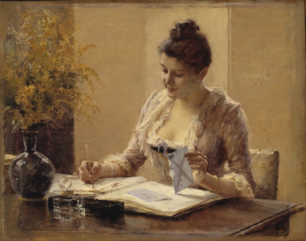 Lady Writing a Letter