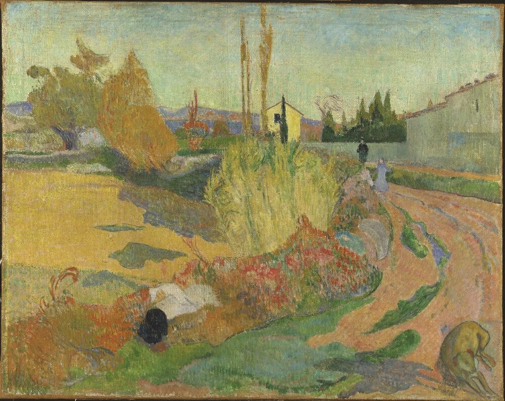 Landscape from Arles