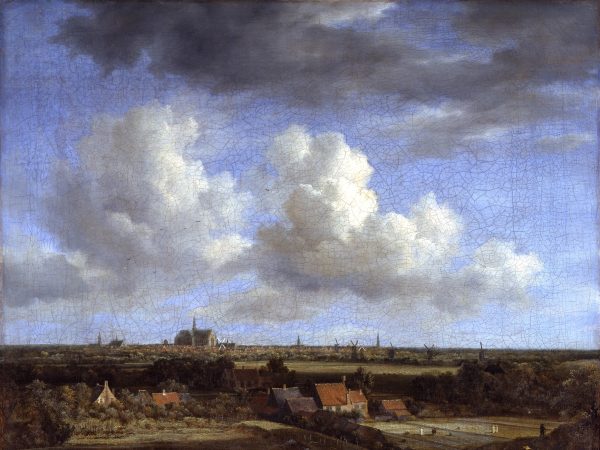 Landschaft mit der Ansicht von Haarlem
