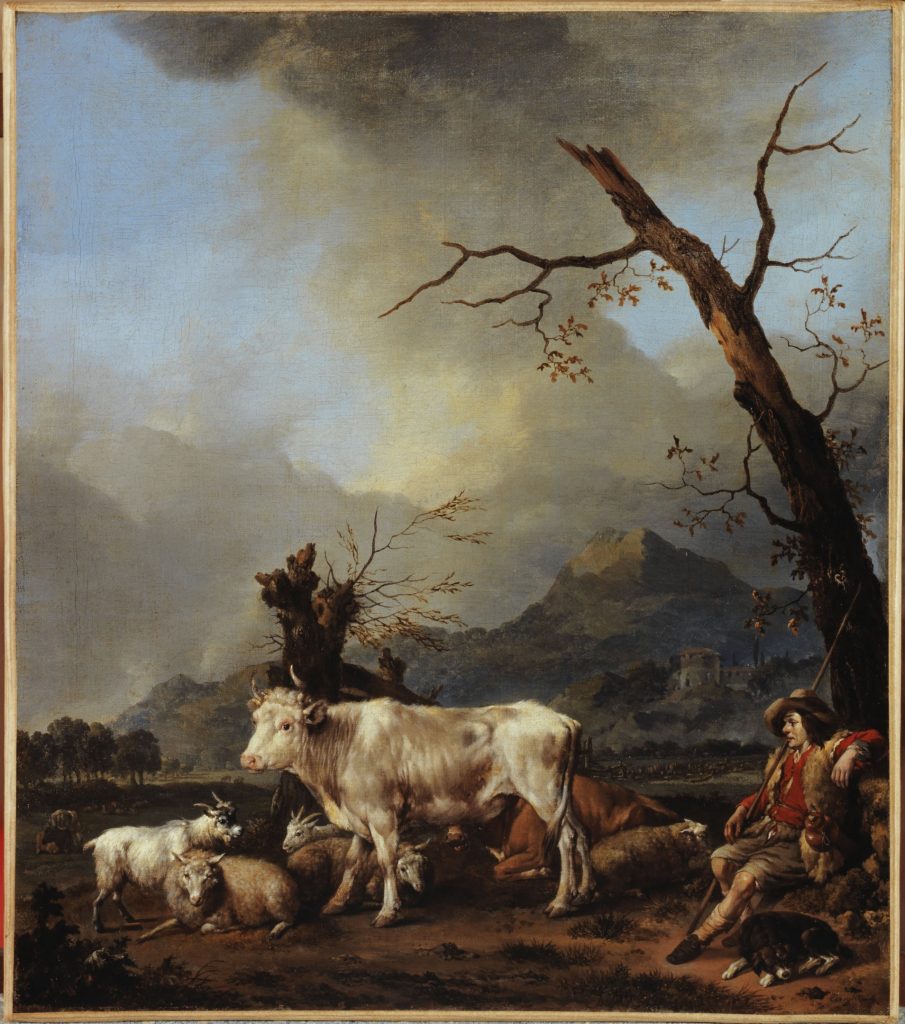 Le Berger et son troupeau